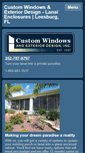 Mobile Screenshot of customwindowsrus.com